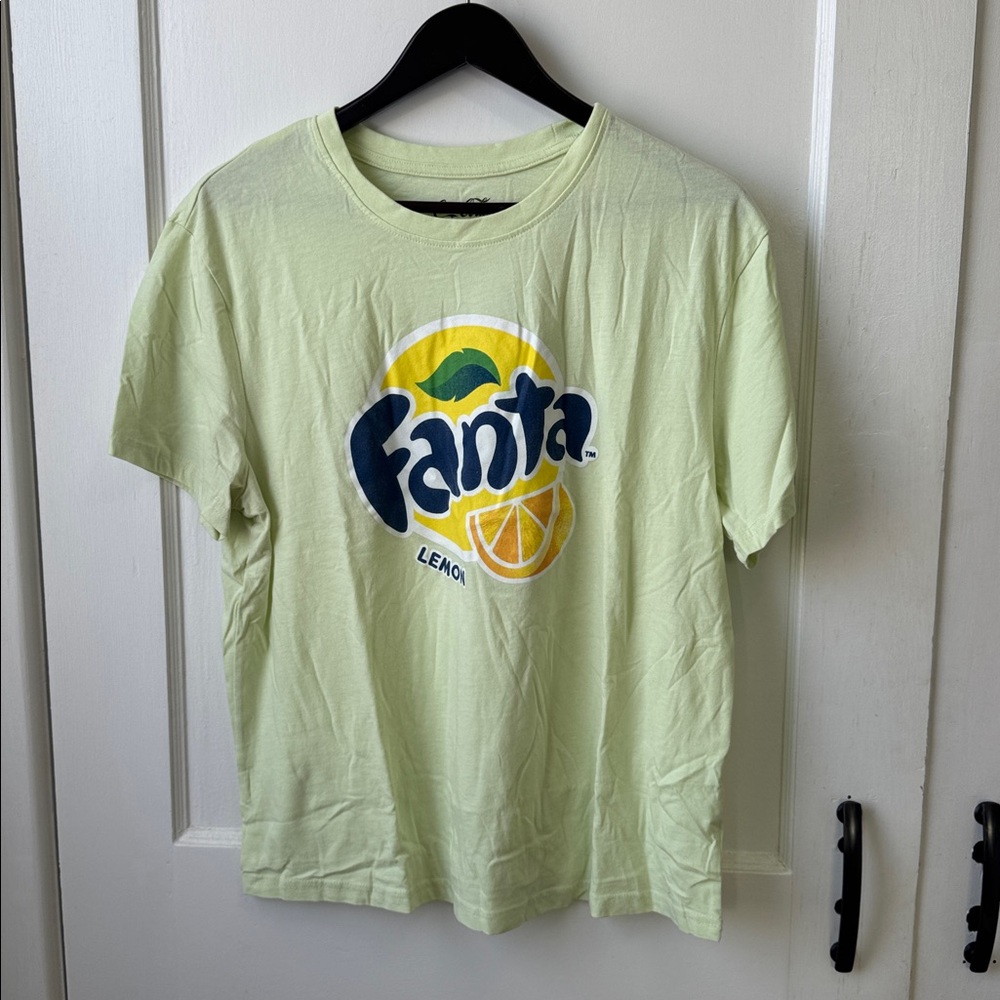 H&M Lime Green Fanta Graphic Tee - Picture 3 of 6